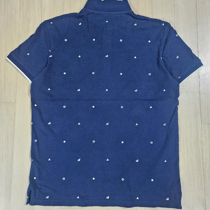 [BUNJANG] Armani Exchange Navy Pattern Polo Shirt XL / [AX] 아르마니 익스체인지 네이비패턴 폴로티 XL