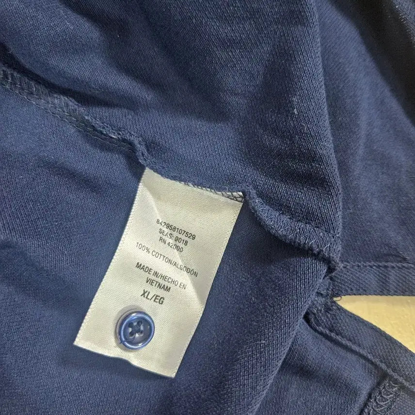 [BUNJANG] Armani Exchange Navy Pattern Polo Shirt XL / [AX] 아르마니 익스체인지 네이비패턴 폴로티 XL