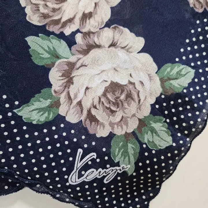 [BUNJANG] Kenzo Cotton Handkerchief / 미사용)겐조 손수건