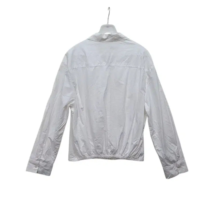 [BUNJANG] White 100% Cotton Blouse / 면100퍼 화이트 남방 블라우스
