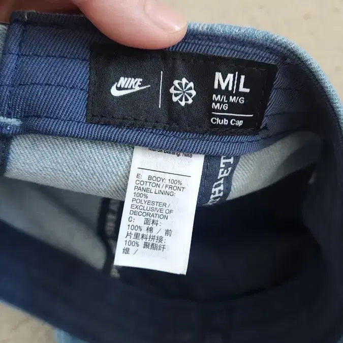 [BUNJANG] Nike Denim Baseball Cap / 나이키 데님 볼캡 연청