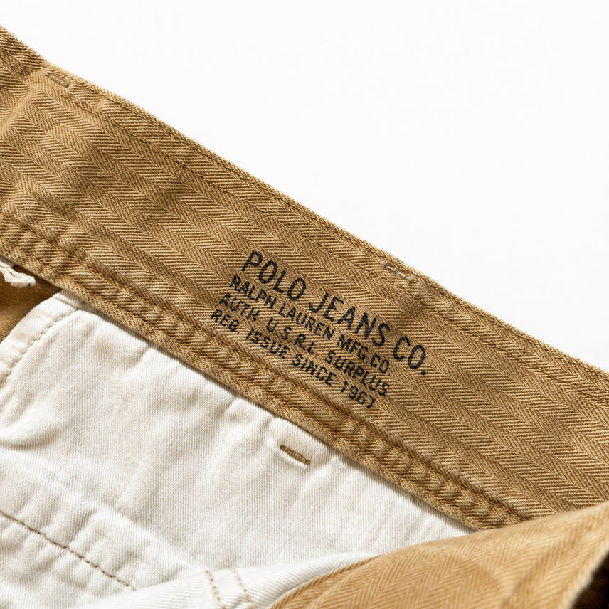 [BUNJANG] Polo Jeans HBT Cargo Half Pants / 폴로 진스 HBT 카고 하프 팬츠 36~37"