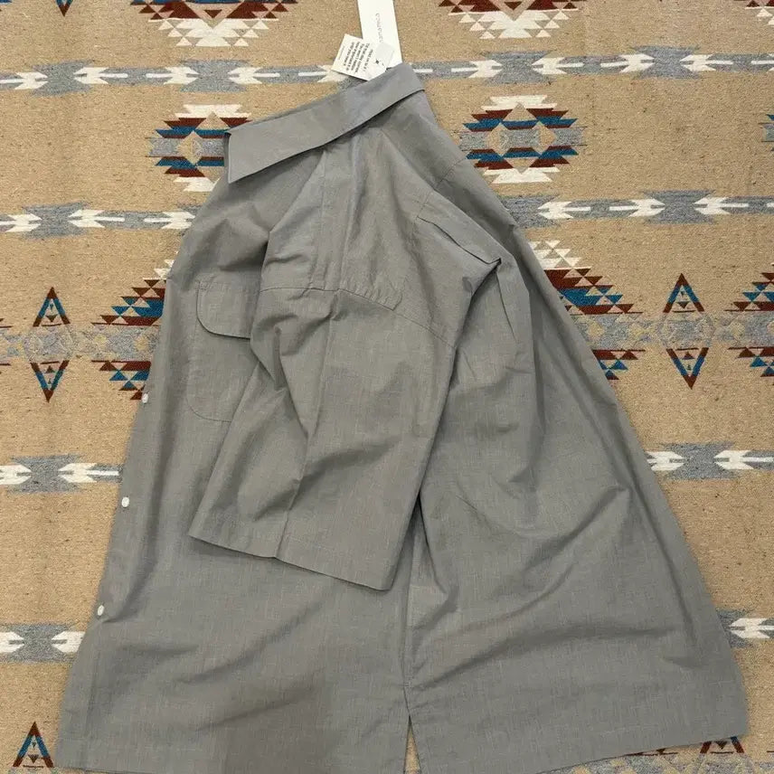 [BUNJANG] Nanamica Regular Collar End On End Shirt Heather Gray / [L] 나나미카 레귤러 카라 엔드 온 엔드 셔츠 헤더 그레이