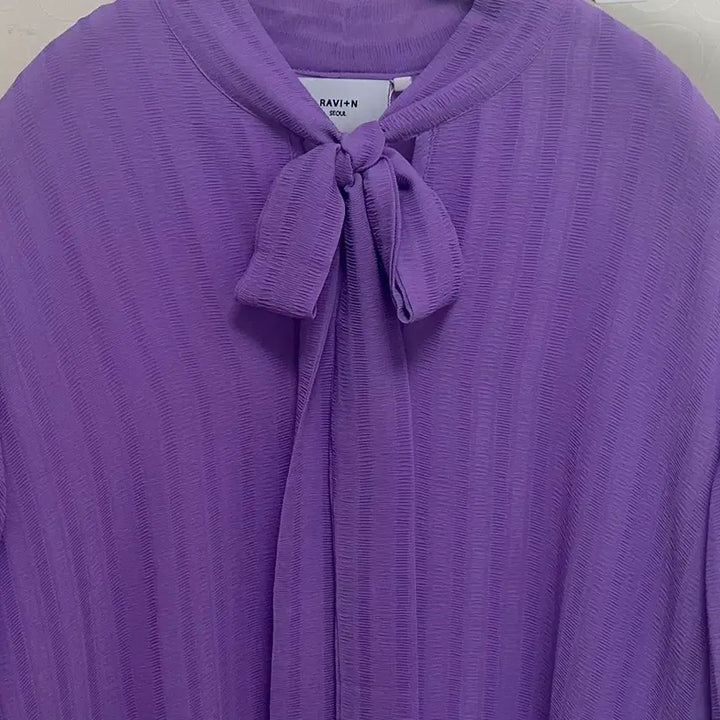 [BUNJANG] Purple Ruffle Dress / 연보라  원피스(프리)새상품
