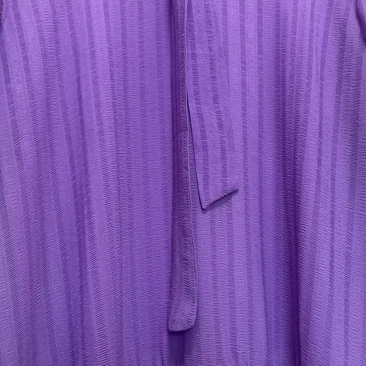 [BUNJANG] Purple Ruffle Dress / 연보라  원피스(프리)새상품