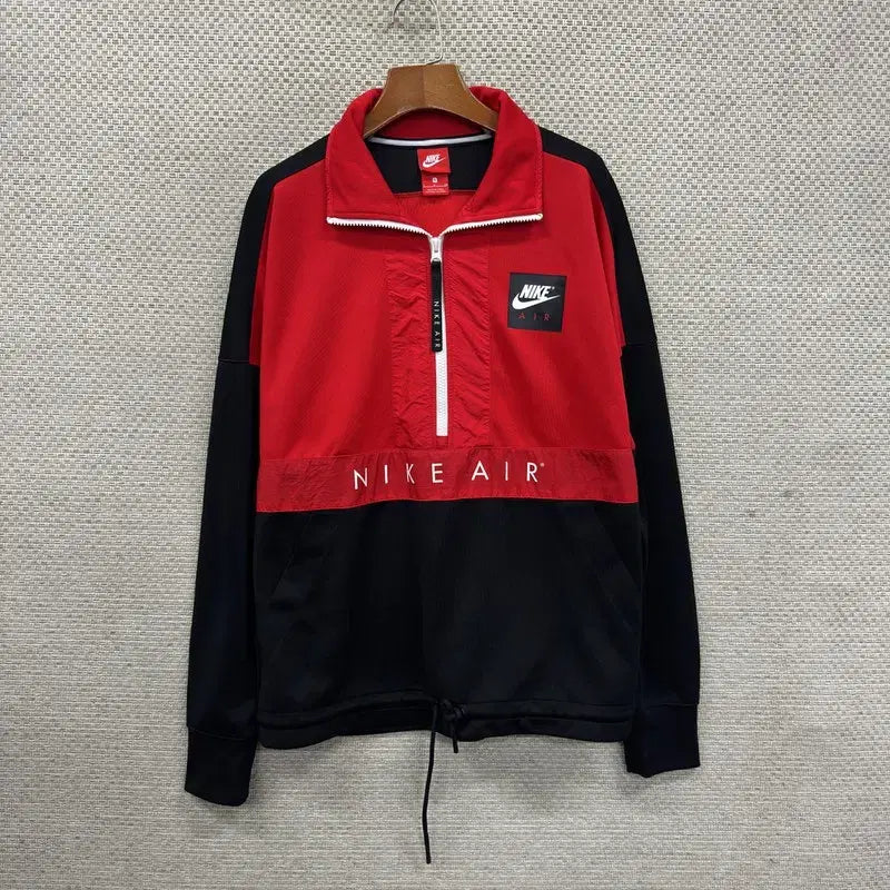 [BUNJANG] Nike Half-Zip Jersey Long Sleeve T-shirt (Size S) / 나이키 반집업 져지 긴팔티 S A10033