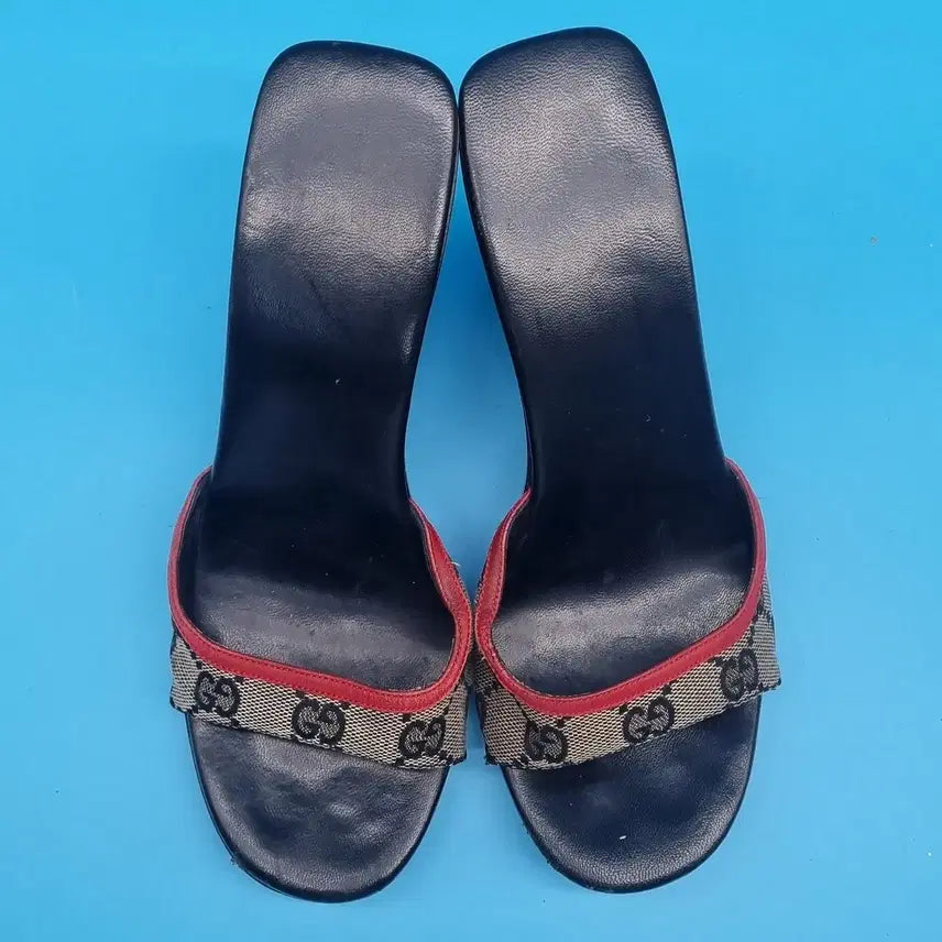 [BUNJANG] Gucci Wedge Heel 235 / oo 구찌 통굽 웨지힐 235 굽11
