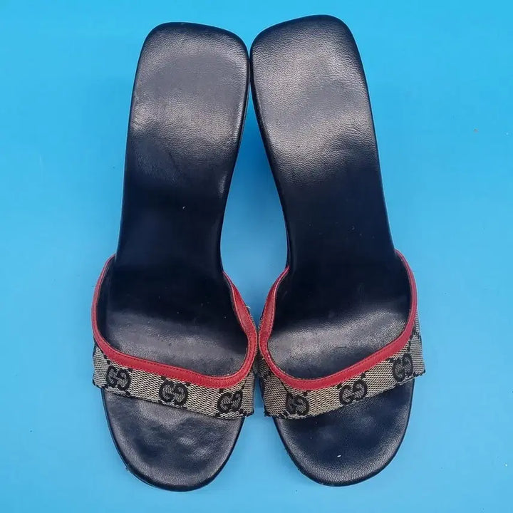 [BUNJANG] Gucci Wedge Heel 235 / oo 구찌 통굽 웨지힐 235 굽11