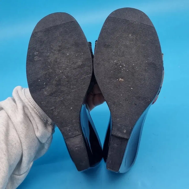 [BUNJANG] Gucci Wedge Heel 235 / oo 구찌 통굽 웨지힐 235 굽11