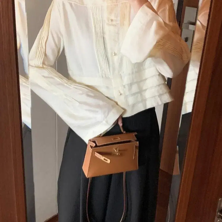 [SOLD OUT] 바이씨니 제작 이자벨블라(크림)새상품