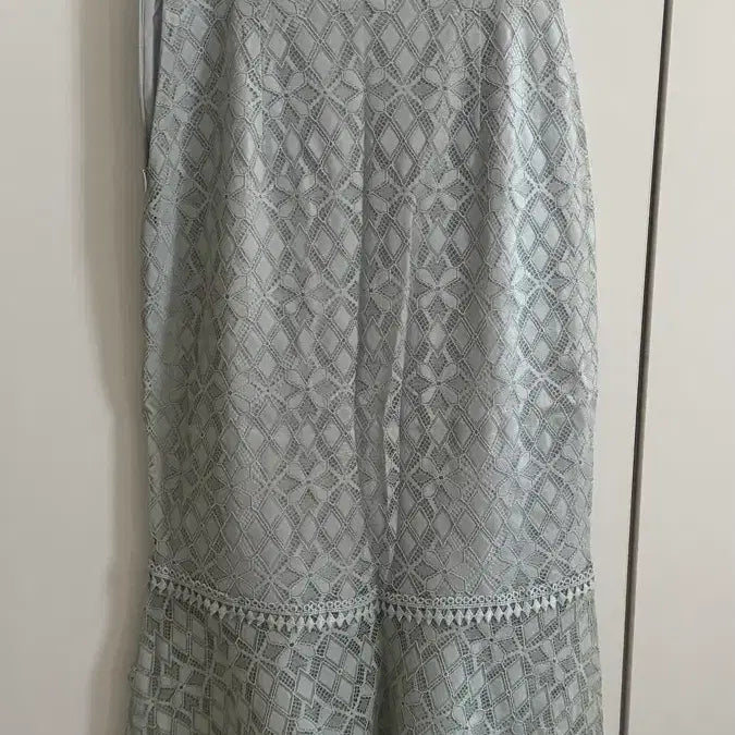 [SOLD OUT] 잇미샤 레이스 머메이드 스커트 민트 55