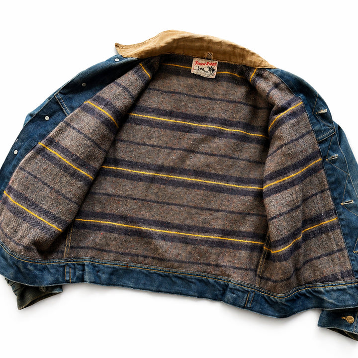 [BUNJANG] Lee 101LJ Blanket Denim Trucker Jacket / 60s Lee 101LJ 블랭킷 데님 트러커 자켓 42L