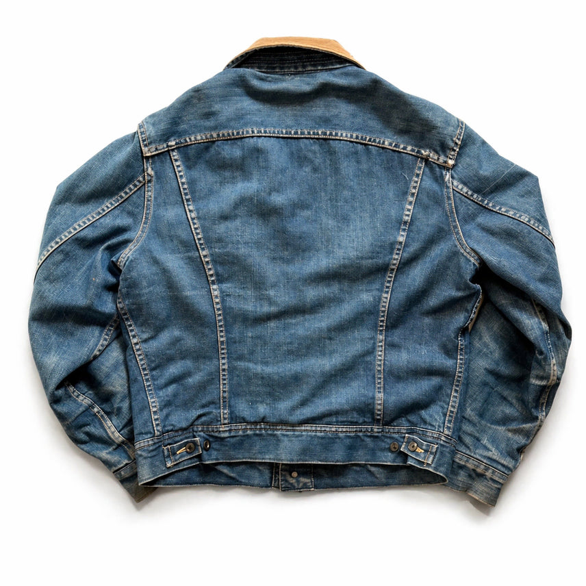 [BUNJANG] Lee 101LJ Blanket Denim Trucker Jacket / 60s Lee 101LJ 블랭킷 데님 트러커 자켓 42L