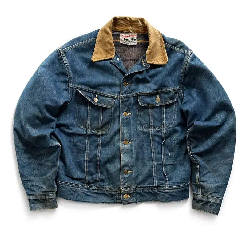 [BUNJANG] Lee 101LJ Blanket Denim Trucker Jacket / 60s Lee 101LJ 블랭킷 데님 트러커 자켓 42L