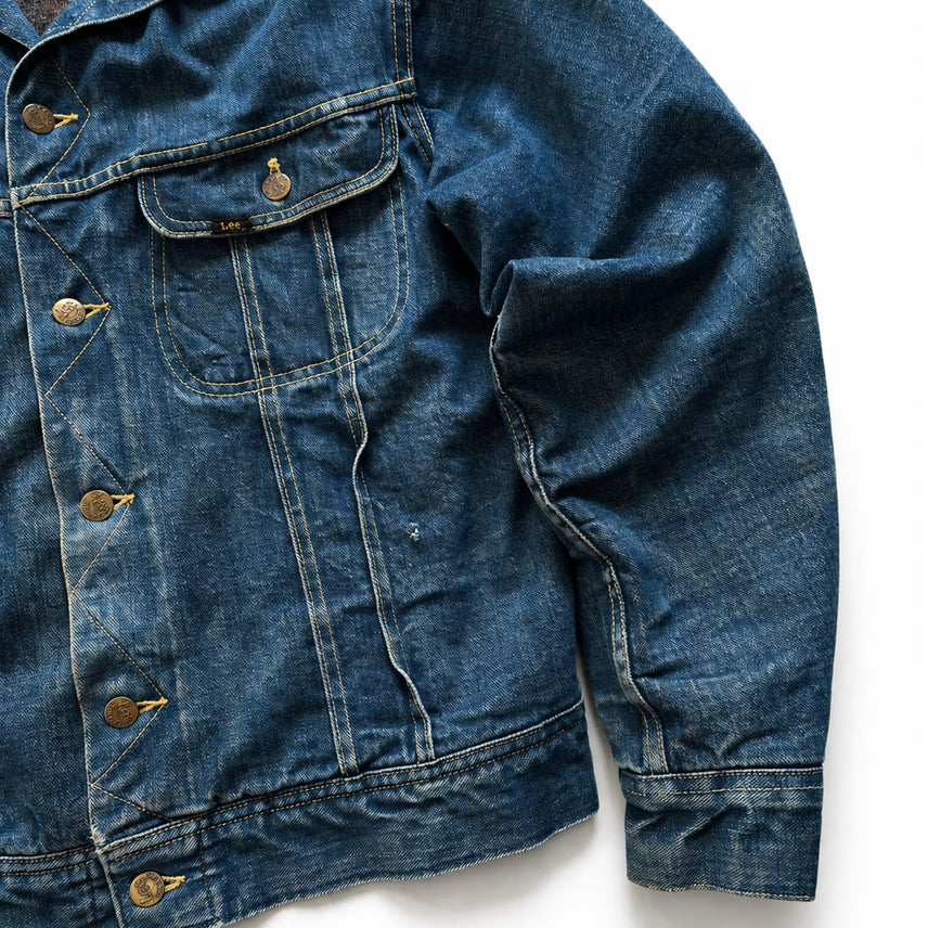 [BUNJANG] Lee 101LJ Blanket Denim Trucker Jacket / 60s Lee 101LJ 블랭킷 데님 트러커 자켓 42L