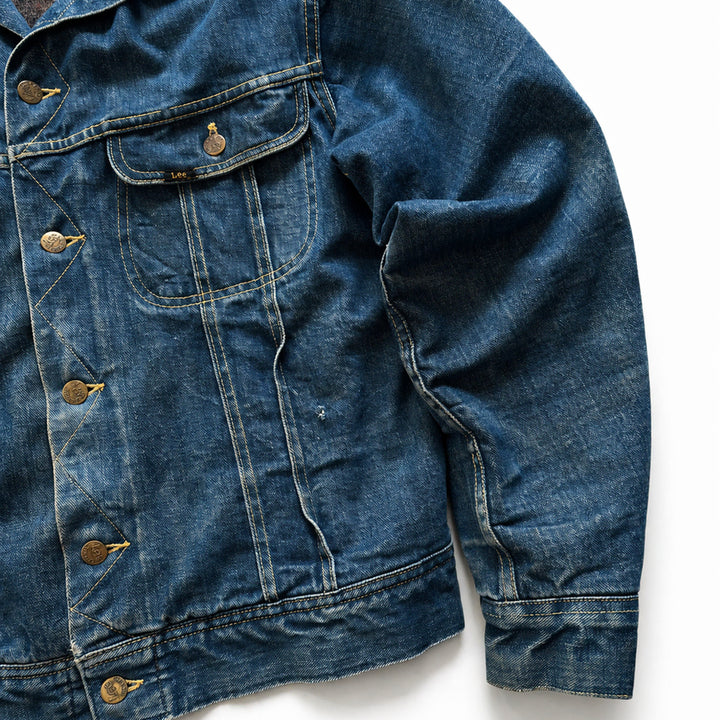 [BUNJANG] Lee 101LJ Blanket Denim Trucker Jacket / 60s Lee 101LJ 블랭킷 데님 트러커 자켓 42L