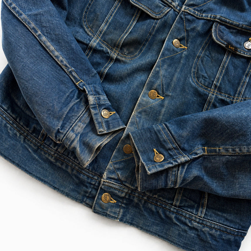 [BUNJANG] Lee 101LJ Blanket Denim Trucker Jacket / 60s Lee 101LJ 블랭킷 데님 트러커 자켓 42L