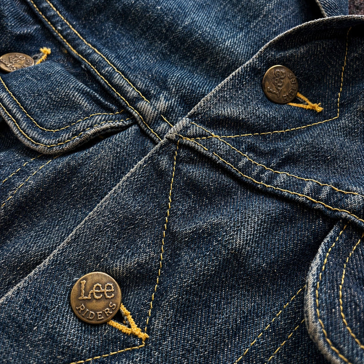 [BUNJANG] Lee 101LJ Blanket Denim Trucker Jacket / 60s Lee 101LJ 블랭킷 데님 트러커 자켓 42L