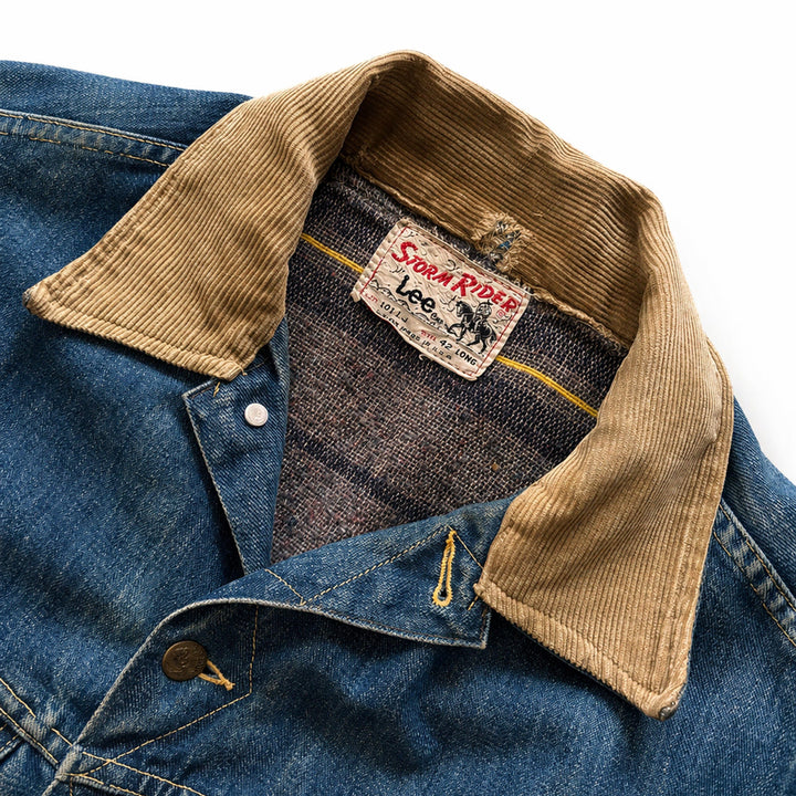 [BUNJANG] Lee 101LJ Blanket Denim Trucker Jacket / 60s Lee 101LJ 블랭킷 데님 트러커 자켓 42L