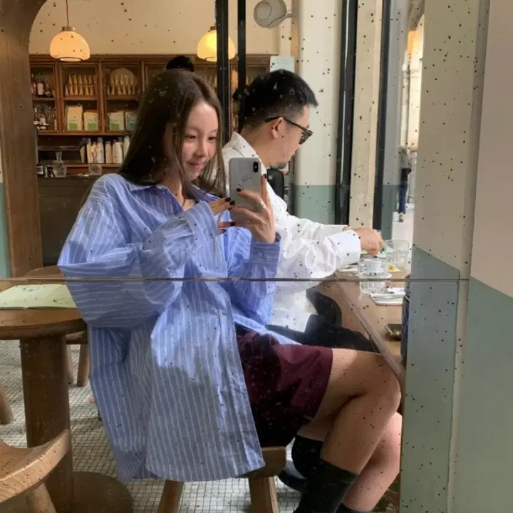 [BUNJANG] Arude Oversized Fit Shirt / 아루드 박시핏 셔츠