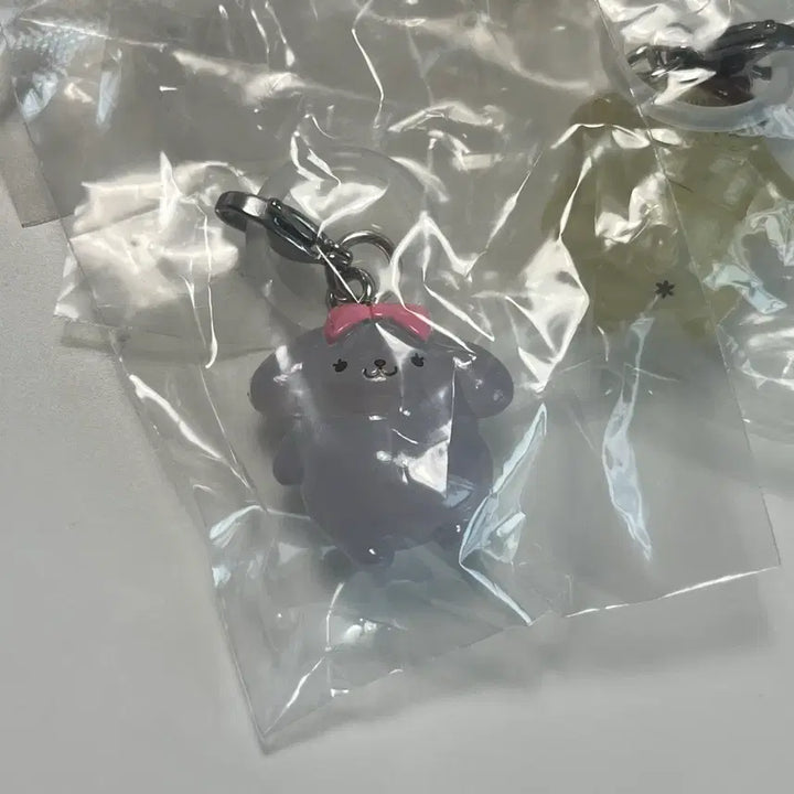 [SOLD OUT] 반다이 가샤폰 폼폼푸린 액세서리 키링 가챠 가챠 메지루시 3종 일괄