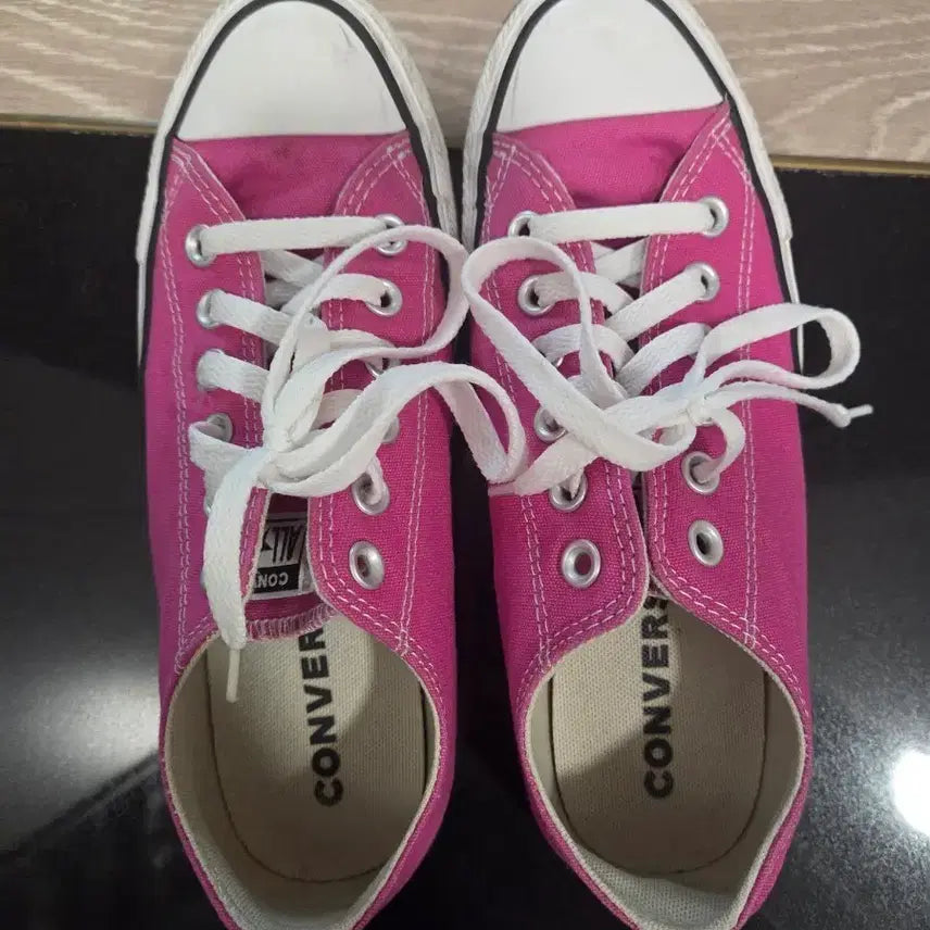 [BUNJANG] Converse All Star Fushia Pink Sneakers / 컨버스 올스타 푸시아핑크 245