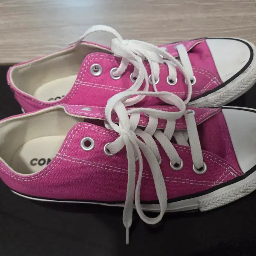[BUNJANG] Converse All Star Fushia Pink Sneakers / 컨버스 올스타 푸시아핑크 245