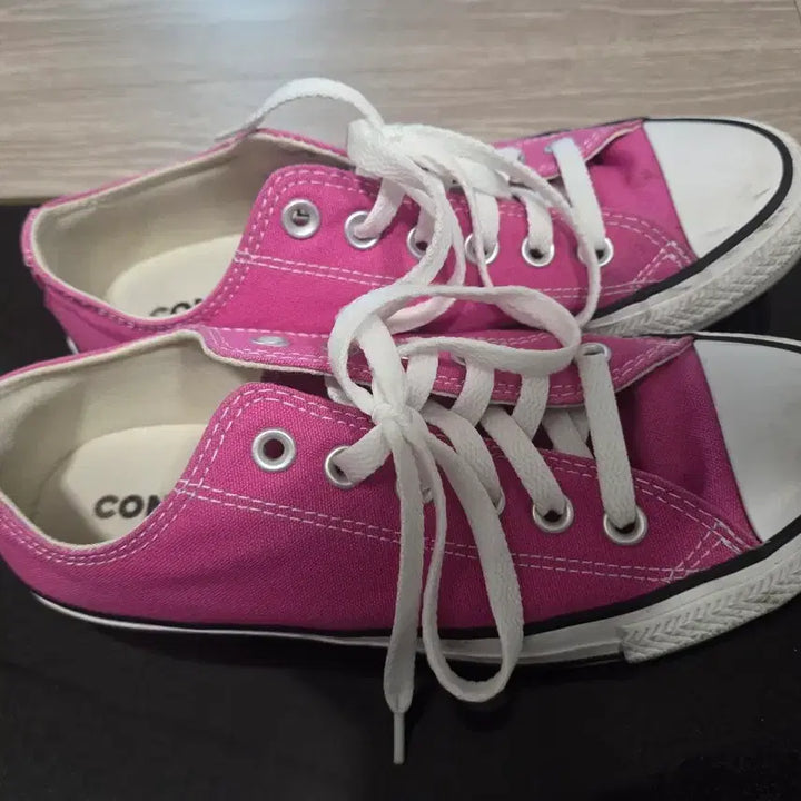 [BUNJANG] Converse All Star Fushia Pink Sneakers / 컨버스 올스타 푸시아핑크 245