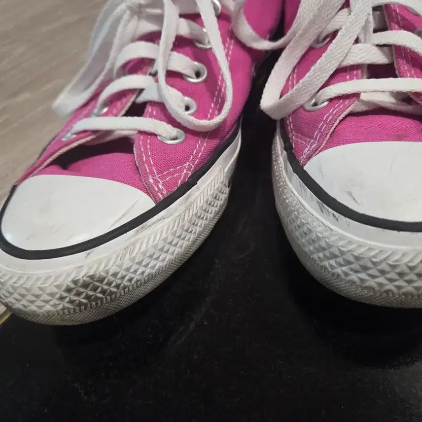 [BUNJANG] Converse All Star Fushia Pink Sneakers / 컨버스 올스타 푸시아핑크 245