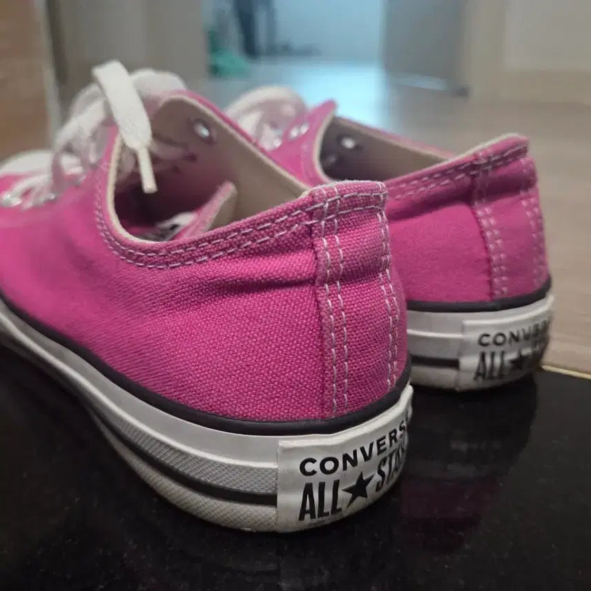[BUNJANG] Converse All Star Fushia Pink Sneakers / 컨버스 올스타 푸시아핑크 245