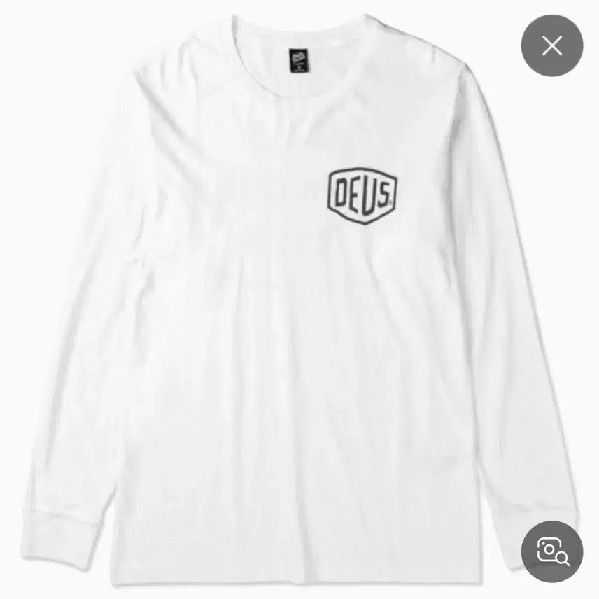 [SOLD OUT] 데우스 엑스 마키나 화이트 긴팔 티셔츠