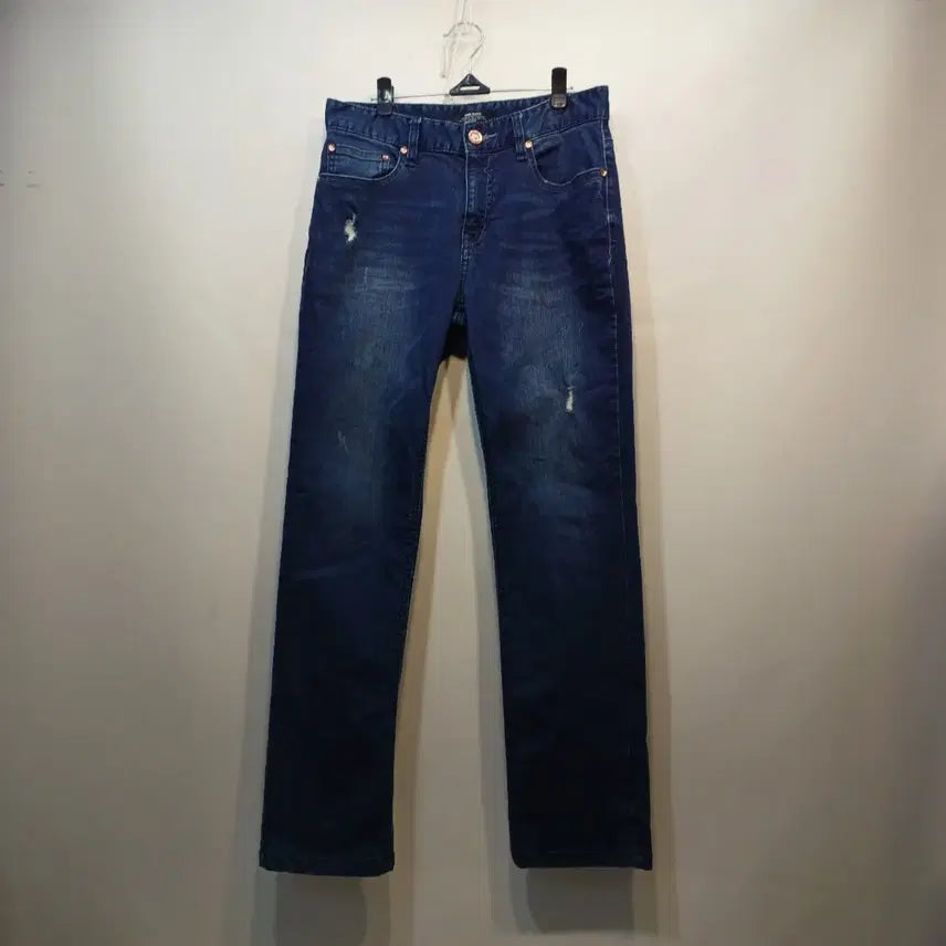 [SOLD OUT] 데님 청바지 데미지 워싱 진청 30사이즈 봄여름   64251
