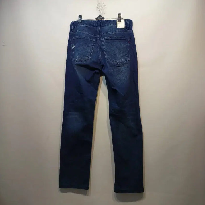[SOLD OUT] 데님 청바지 데미지 워싱 진청 30사이즈 봄여름   64251