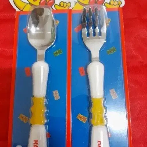 [BUNJANG] Haribo Spoon Fork Set / 하리보 스푼 포크 세트+반택무료