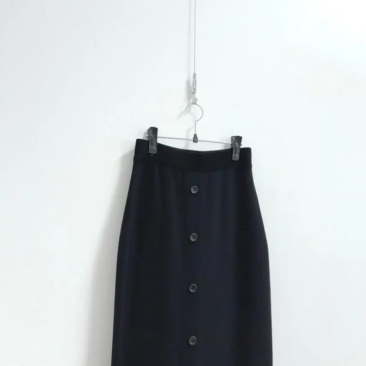 [BUNJANG] YUMER Button-Down Knit Skirt / 유메르 버튼다운 니트 스커트