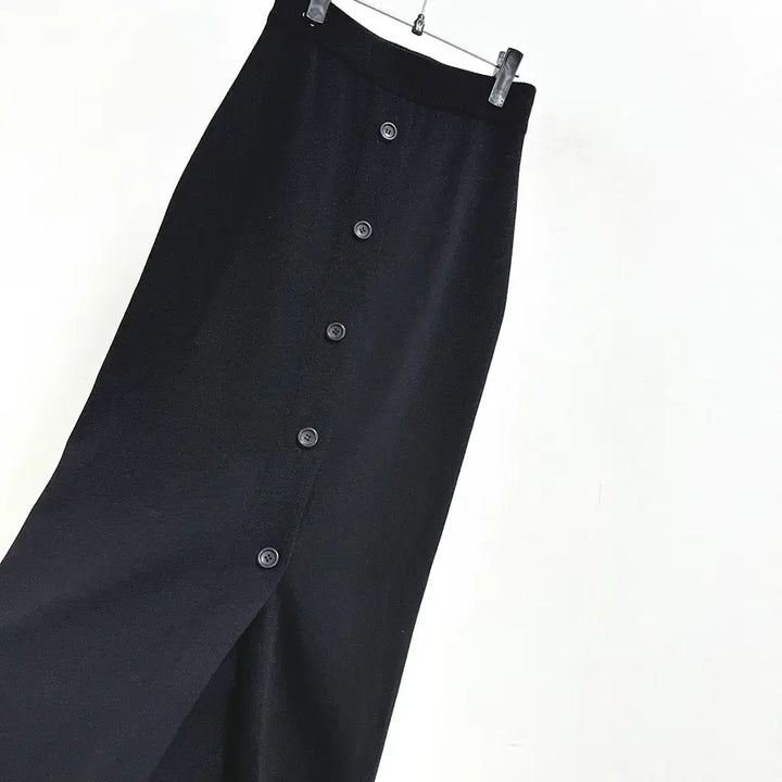 [BUNJANG] YUMER Button-Down Knit Skirt / 유메르 버튼다운 니트 스커트