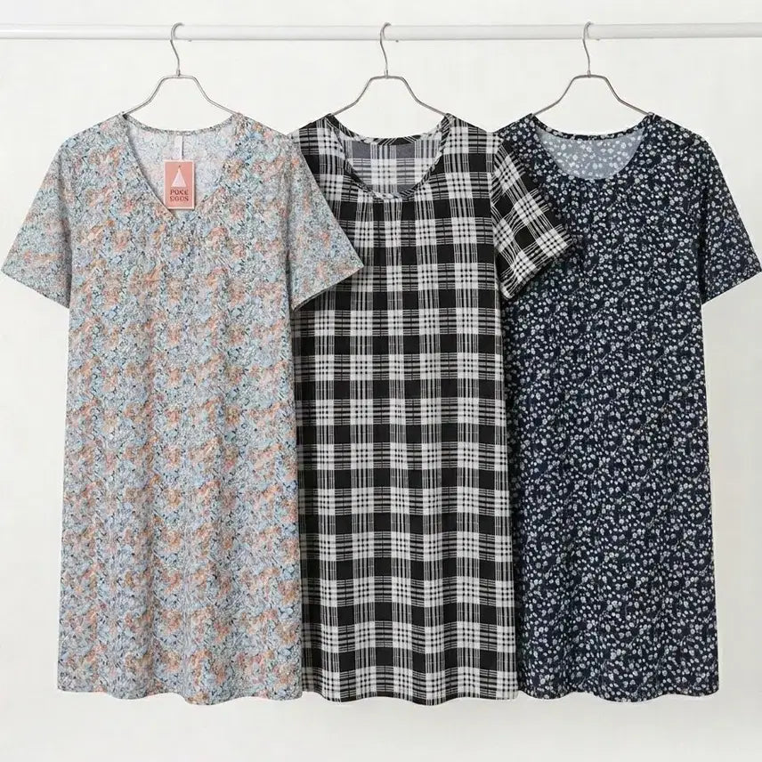 [BUNJANG] Home Wear Dress Set / **새상품 ** 홈웨어원피스 3장