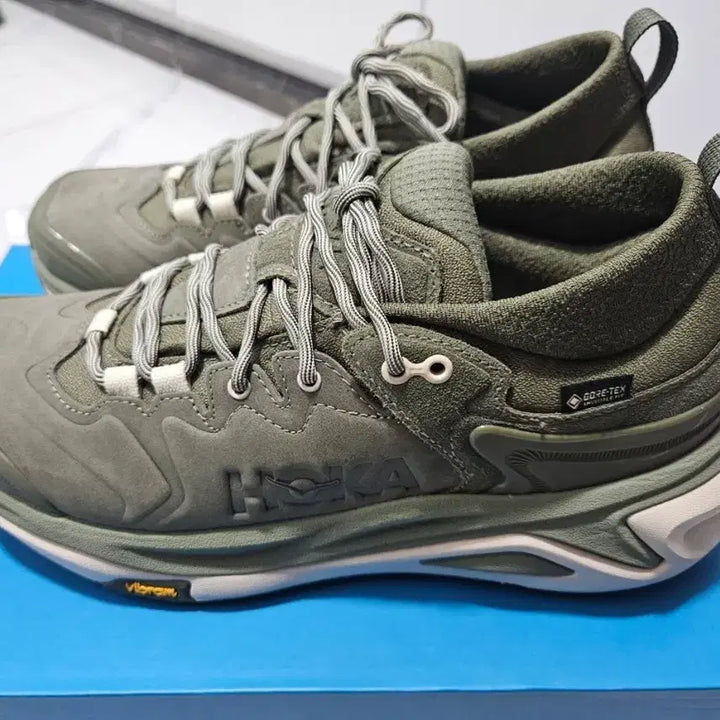 [BUNJANG] Hoka Kaha 3 Low GTX - Khaki Hiking Shoes / 호카 카하3 로우 GTX 1162532-EYP