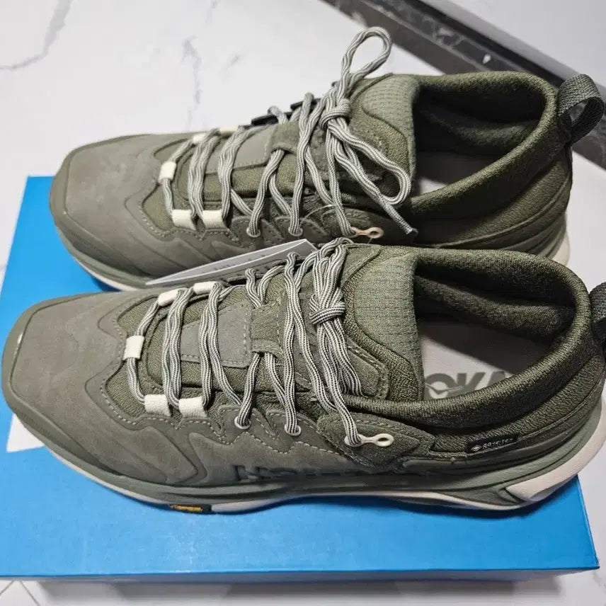 [BUNJANG] Hoka Kaha 3 Low GTX - Khaki Hiking Shoes / 호카 카하3 로우 GTX 1162532-EYP