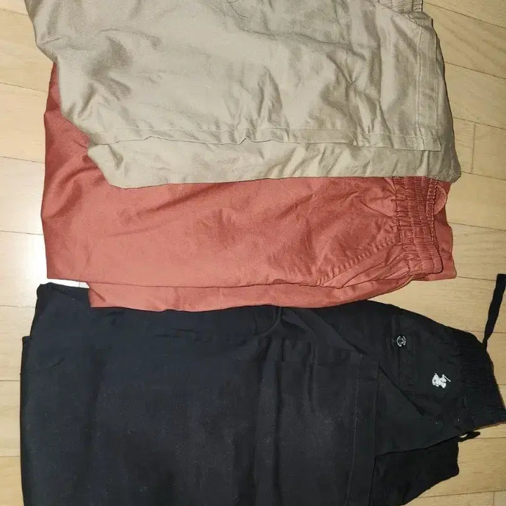 [BUNJANG] US Polo Assn. Cotton Pants Set / US폴로 ASSN. 면바지 3색 세트 28사이즈입니다