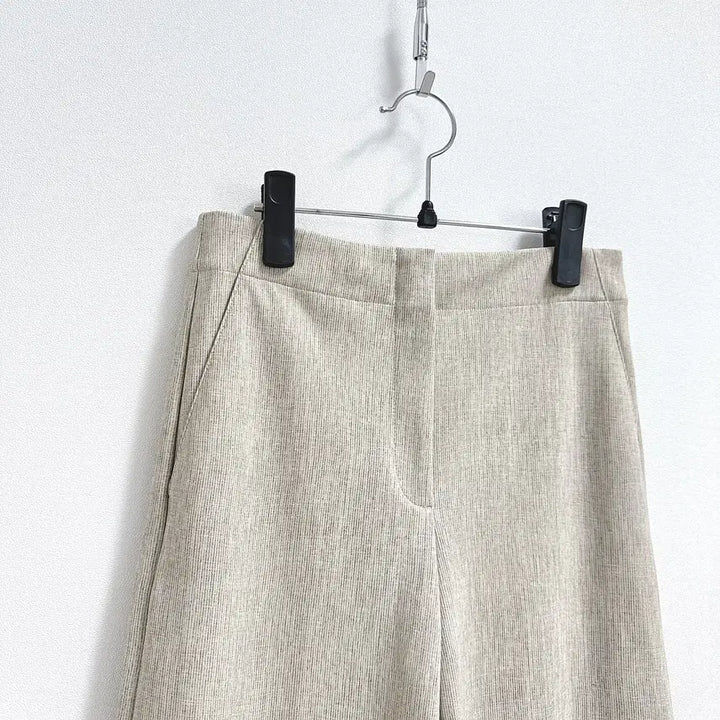 [BUNJANG] Theory Beige Wide Leg Pants / 띠어리 베이지 팬츠
