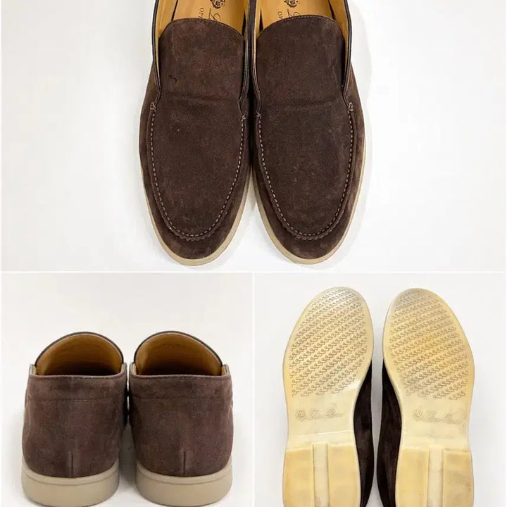 [BUNJANG] Loro Piana Summer Walk Suede Loafers Brown / 로로피아나 썸머워크 스웨이드 로퍼 브라운 41.5 (260~265) 상태