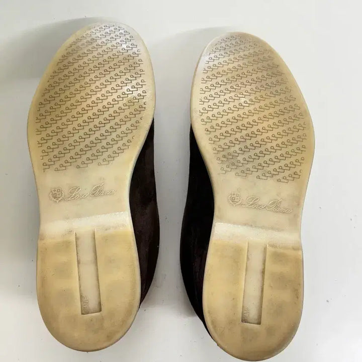 [BUNJANG] Loro Piana Summer Walk Suede Loafers Brown / 로로피아나 썸머워크 스웨이드 로퍼 브라운 41.5 (260~265) 상태