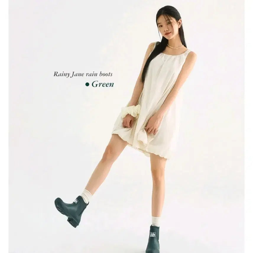 [BUNJANG] Ballop Rainy Jane Rain Boots Green 230mm / 밸롭 여성 레이니제인 레인부츠 그린 230사이즈 새제품