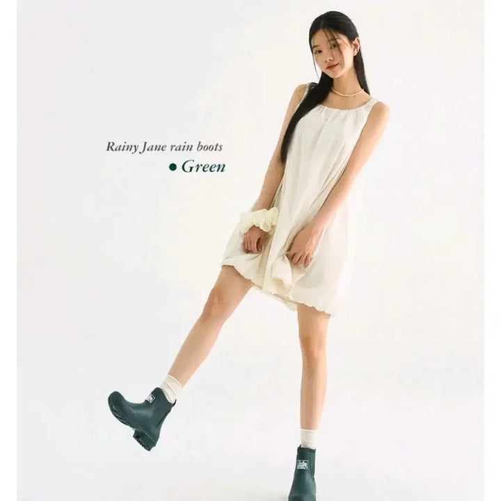 [BUNJANG] Ballop Rainy Jane Rain Boots Green 230mm / 밸롭 여성 레이니제인 레인부츠 그린 230사이즈 새제품