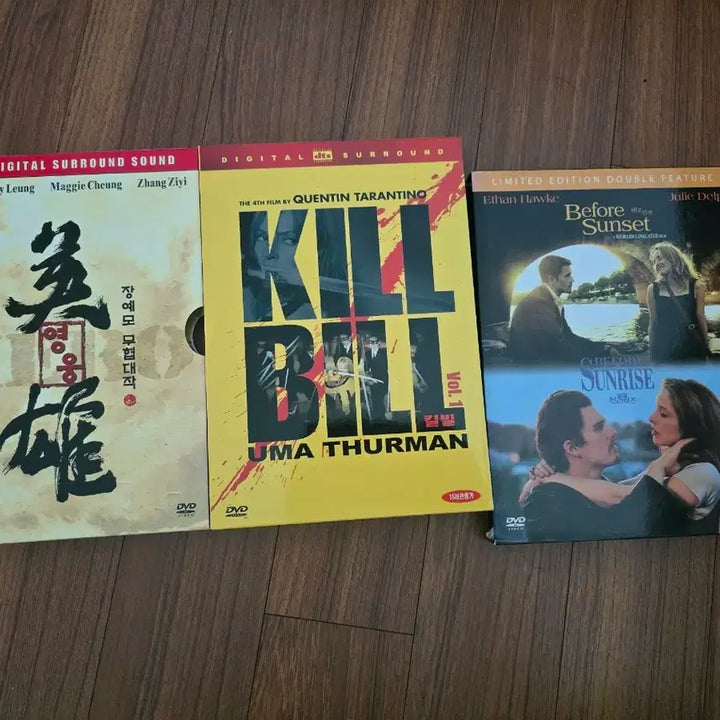[SOLD OUT] 영화 비포선셋 비포선라이즈 킬빌 영웅 dvd