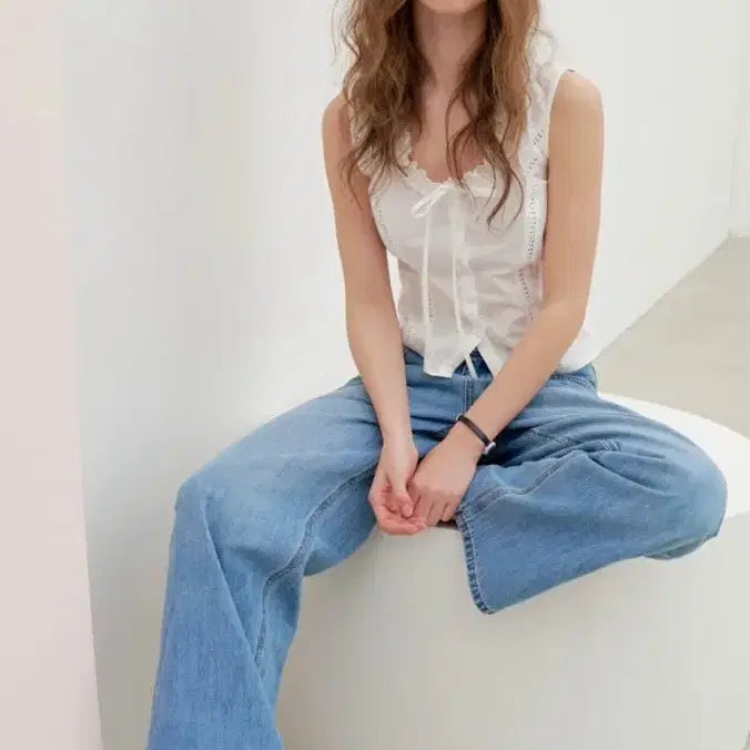 [BUNJANG] LePlain Birthday Blouse (M Size) / 르플레인 벌스데이블라우스
