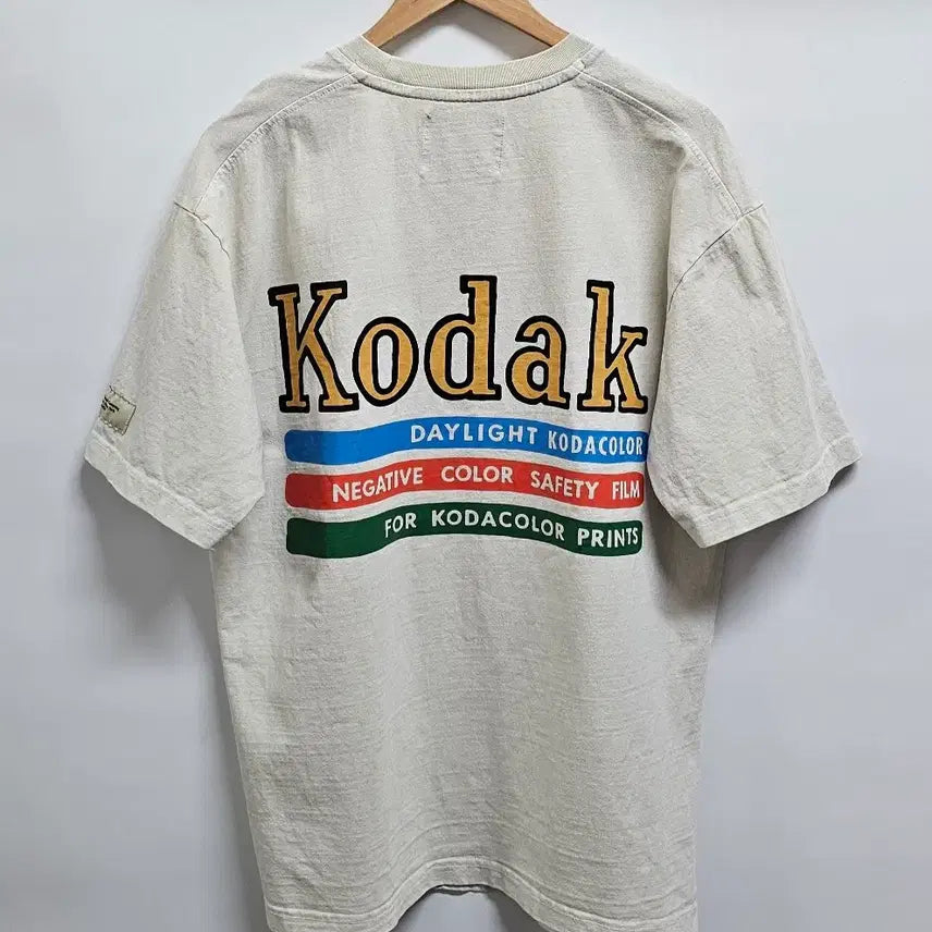 [BUNJANG] Kodak Oversized Short Sleeve T-shirt (M) / 코닥 반팔티셔츠 M 오버핏