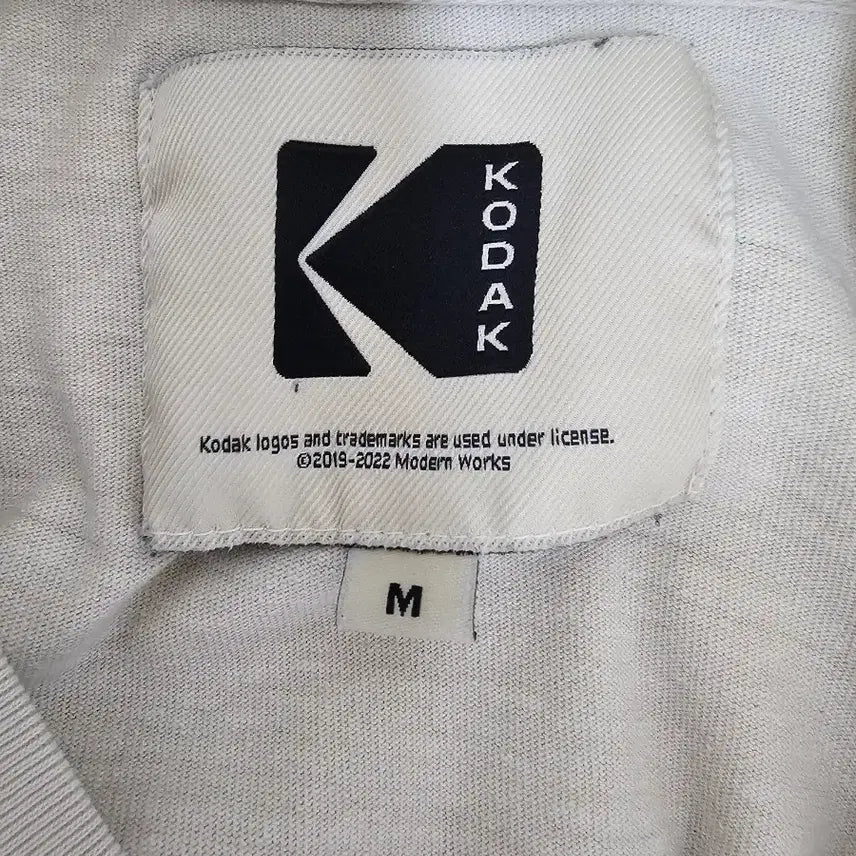 [BUNJANG] Kodak Oversized Short Sleeve T-shirt (M) / 코닥 반팔티셔츠 M 오버핏