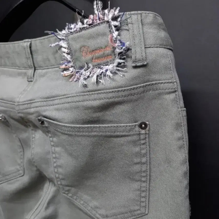[BUNJANG] RUSSO Straight Fit Cropped Denim Pants / 새 RUSSO 루쏘 일자핏 9부 데님팬츠 27